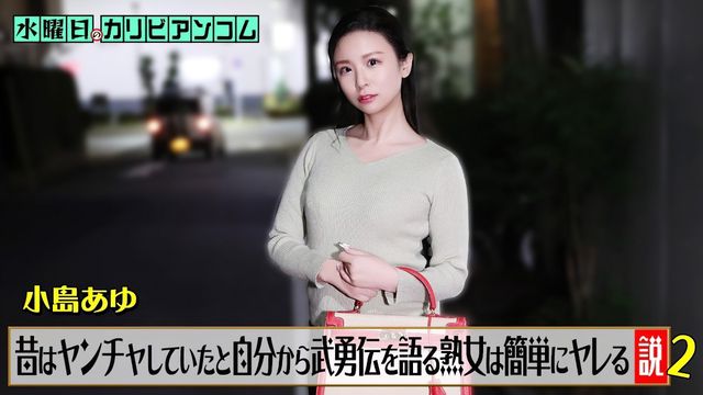 水曜日加勒比『昔日不良自己吹嘘武勇传的熟女很容易上手理论』2 小岛步 062226-001-CARIB